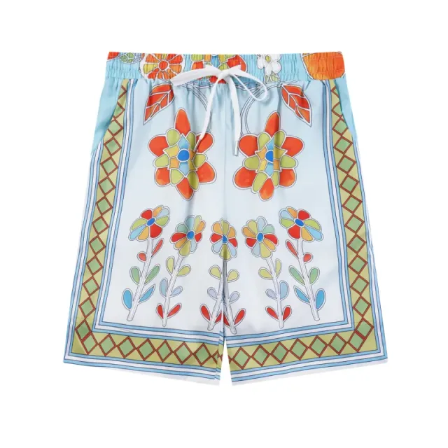 Casablanca Floral Swim Shorts Multicolor Floral Print