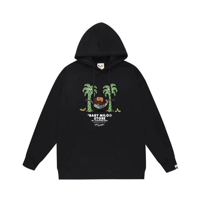 BAPE × Corteiz Hoodie Baby Milo Store Graphic