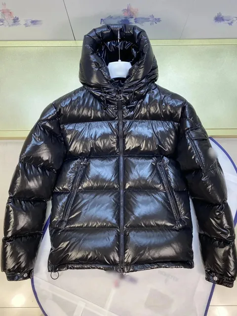 Moncler Down Jacket Glossy Nylon