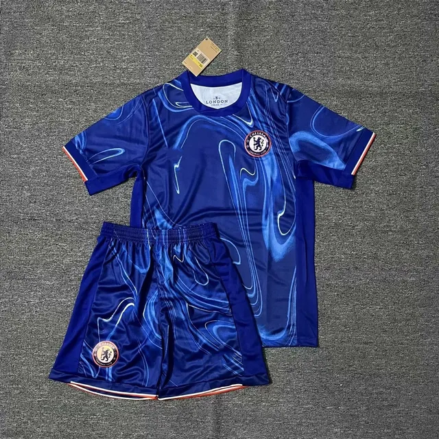 Adidas Chelsea FC Home Kit Marbled Blue