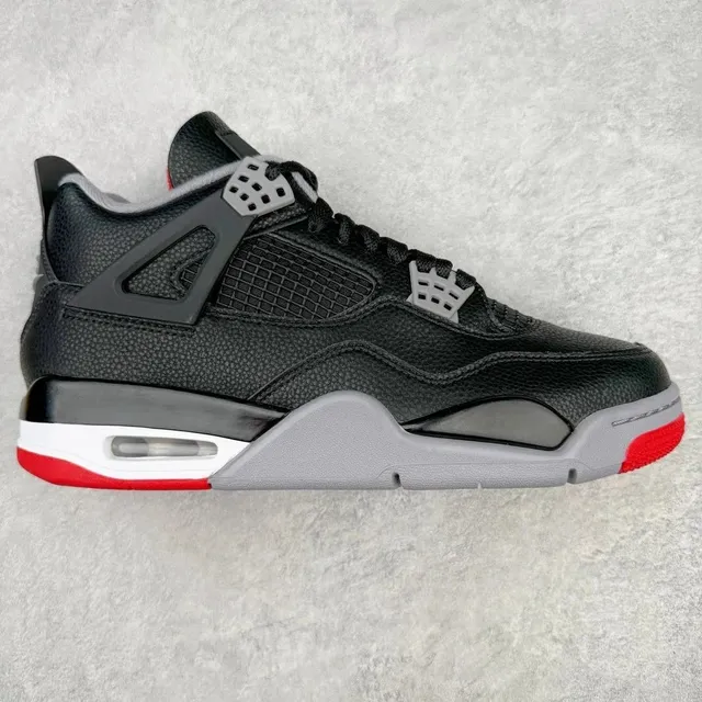 KZ AJ4 Bred Reimagined 2024 黑红皮面
