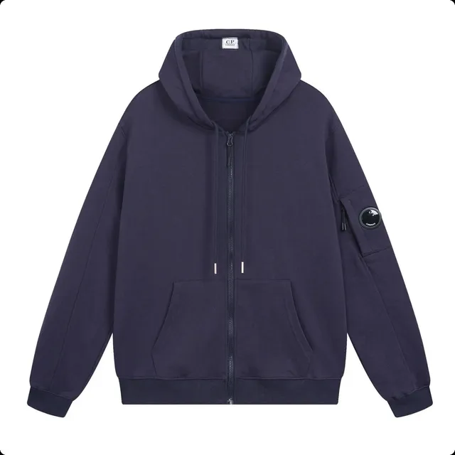 C.P. Company Goggle Hoodie Navy