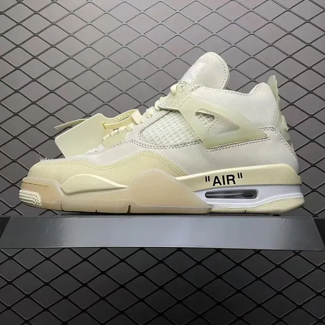 Air Jordan 4 Off-White Sail