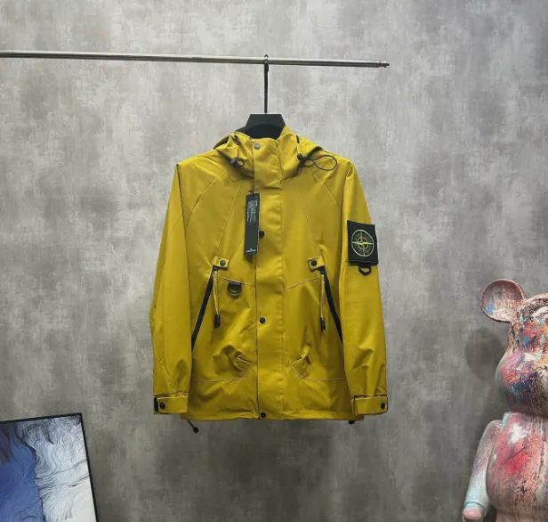 Stone Island jackets Giallo