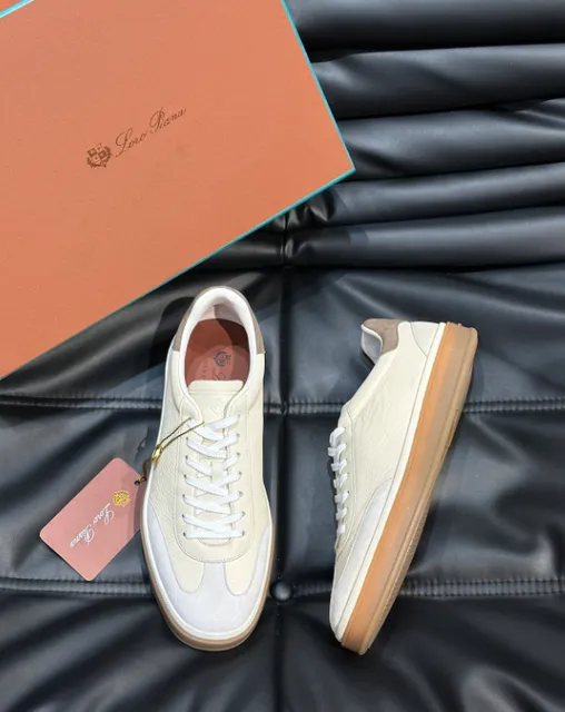 Loro Piana Sneaker Two-Tone Leather