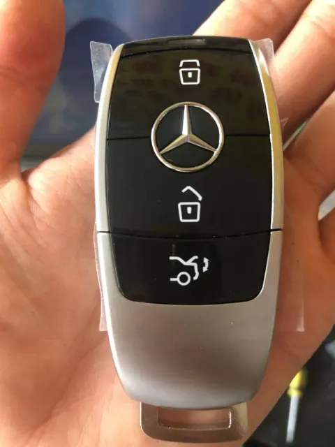 Mercedes-Benz Smart Key Fob Chrome Trim