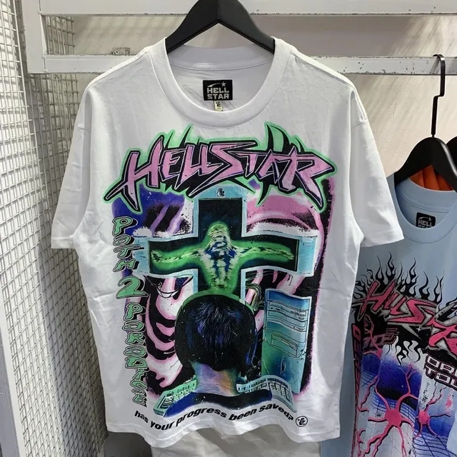 Hellstar Path 2 Paradise Tee Graffiti Print