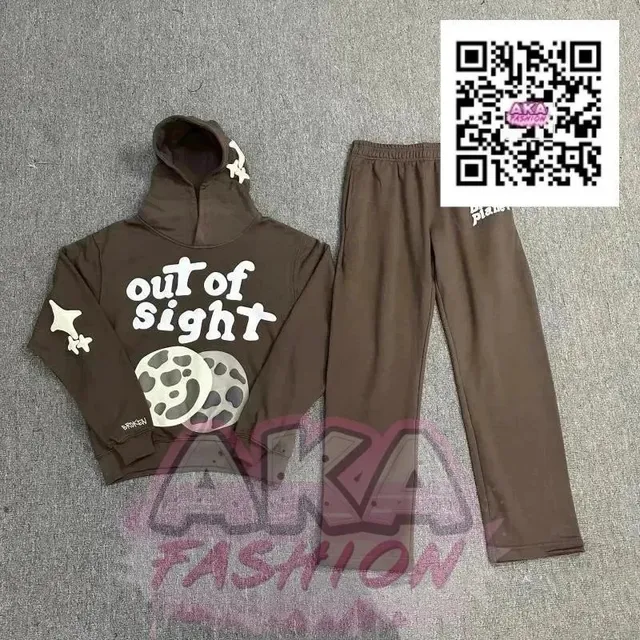 Broken Planet Hoodie and Joggers Set Out of Sight Print