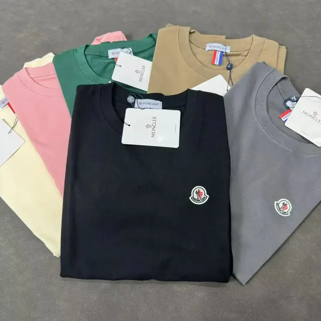 Moncler Logo T-Shirt Embroidered Logo