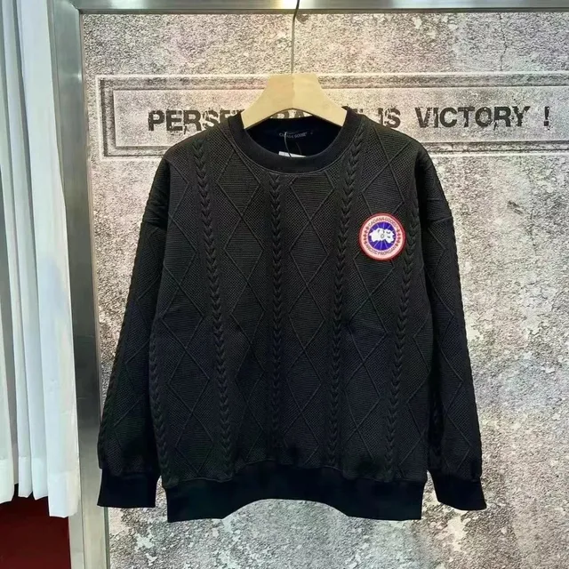 Canada Goose Cable Knit Sweater Arctic Program Patch