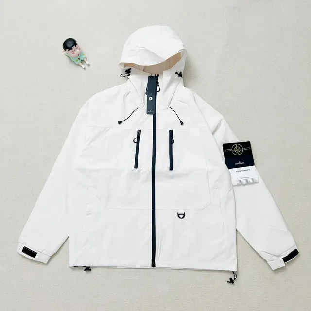 Stone Island Goggle Jacket Raso Gommato