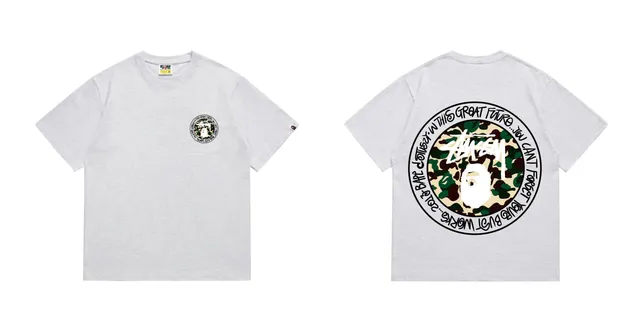 Stüssy Graphic Tee Bape Camo Collab
