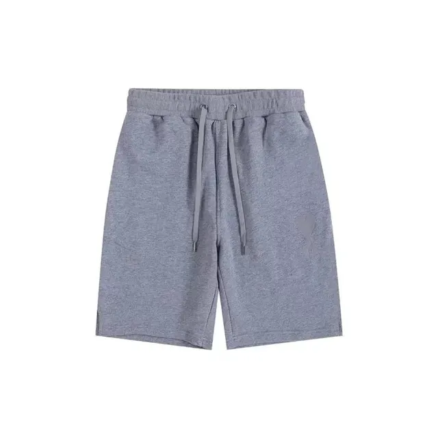 Drawstring Shorts Heather Grey
