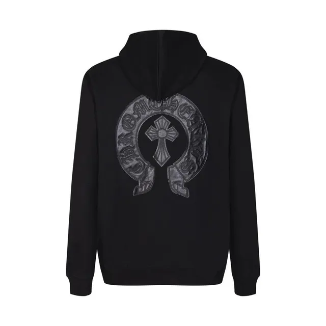 Chrome Hearts Hooded Sweatshirt Cross Logo Back