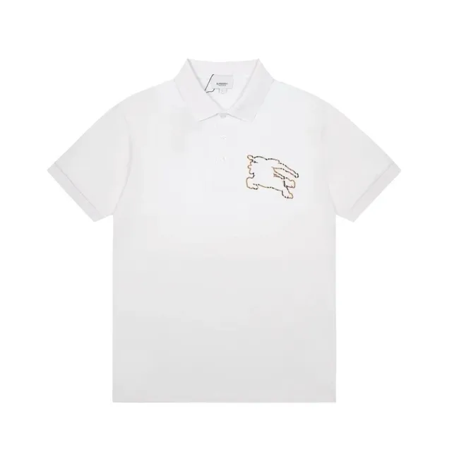 Burberry Polo Shirt Equestrian Knight Embroidery
