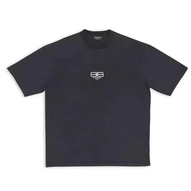 Balenciaga Logo T-Shirt BB Logo