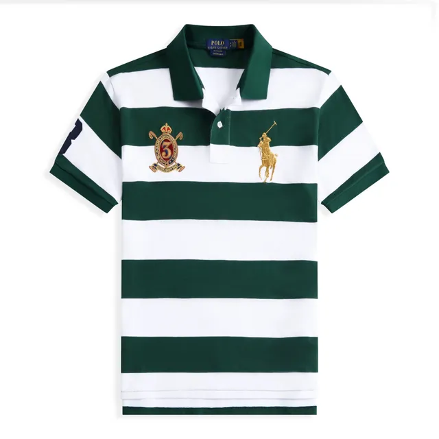 Polo Ralph Lauren Polo Shirt Striped with Crest and Big Pony