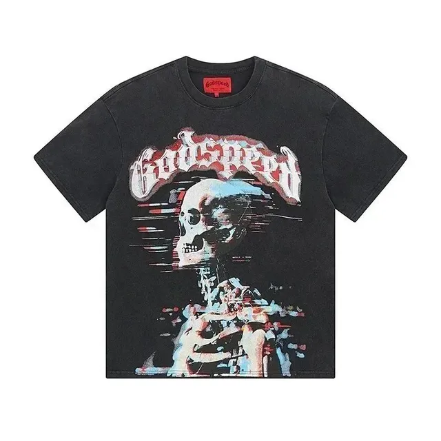 Godspeed Skull Graphic Tee
