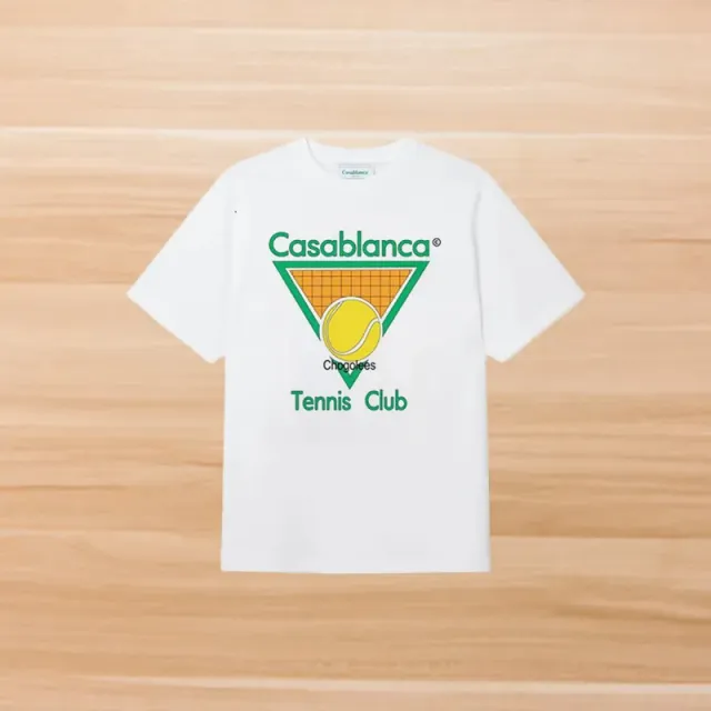 Tennis Club Tee Casablanca Logo