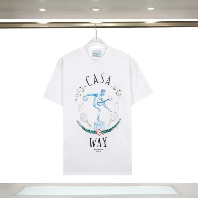 Casablanca Casa Way Tee Tennis Graphic