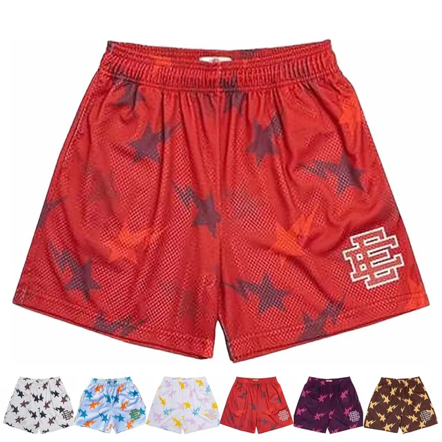 Eric Emanuel Mesh Shorts Star Print
