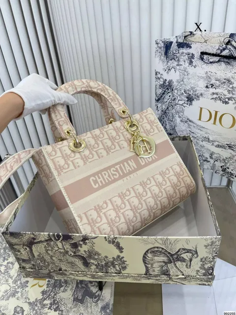 Lady Dior Oblique Canvas