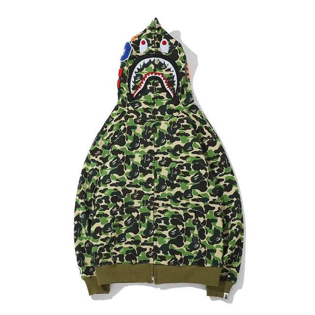 BAPE Shark Hoodie ABC Camo
