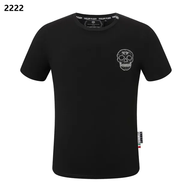 Philipp Plein Skull T-Shirt Crystal Skull