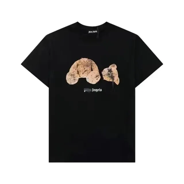 Palm Angels Graphic Tee Bear Print