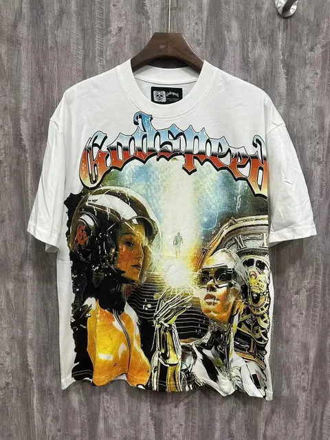 Broken Planet Graphic Tee Godspeed Print