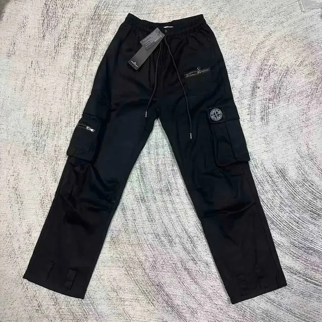 Stone Island Cargo Pants Black