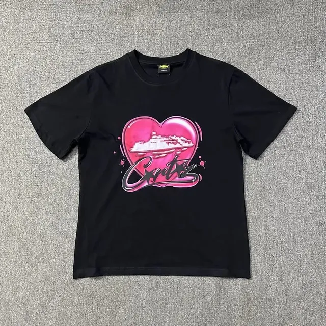Corteiz Graphic Tee Heart Yacht Print