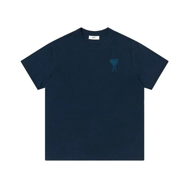 Amiri Heart Logo Tee Embroidered Heart