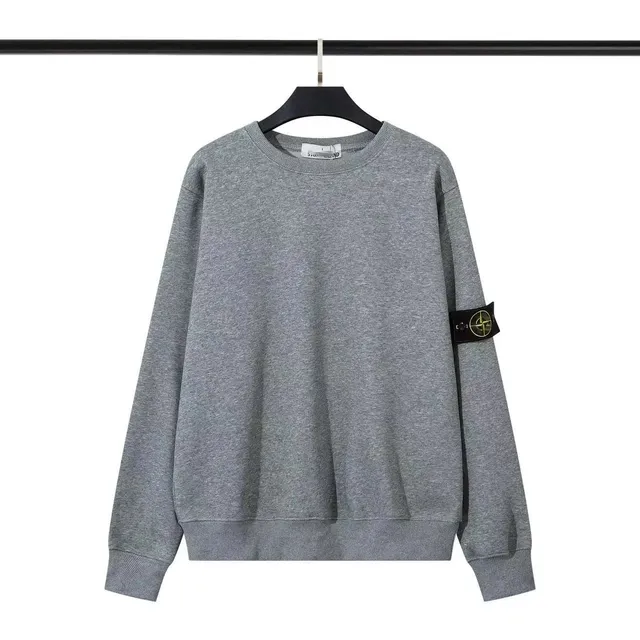 Stone Island Crewneck Sweatshirt Grey Marled