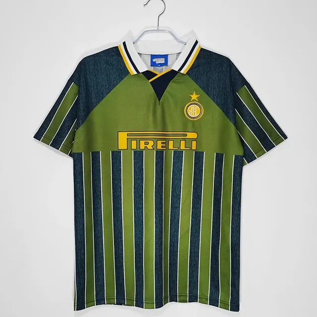Umbro Inter Milan 1997-98 Away Jersey Pirelli Sponsor