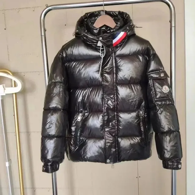Moncler Puffer Jacket Glossy Nylon