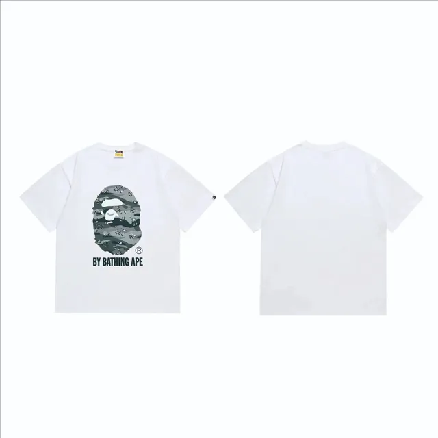 BAPE Shark Tee Camouflage Ape Head