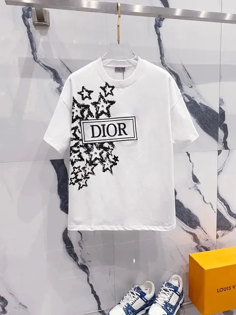 Dior T-Shirt Star Print Logo