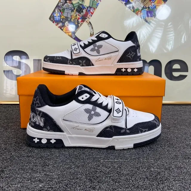 Louis Vuitton LV Trainer Monogram Denim