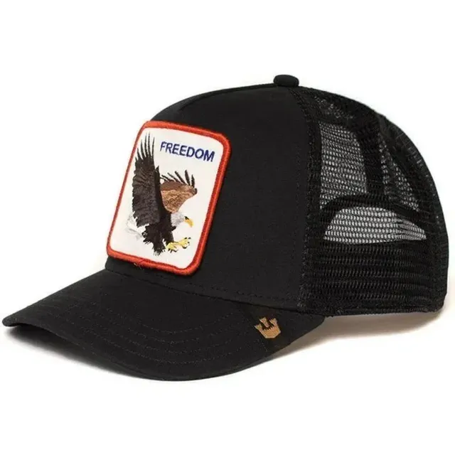 BAPE Trucker Hat Freedom Eagle Patch