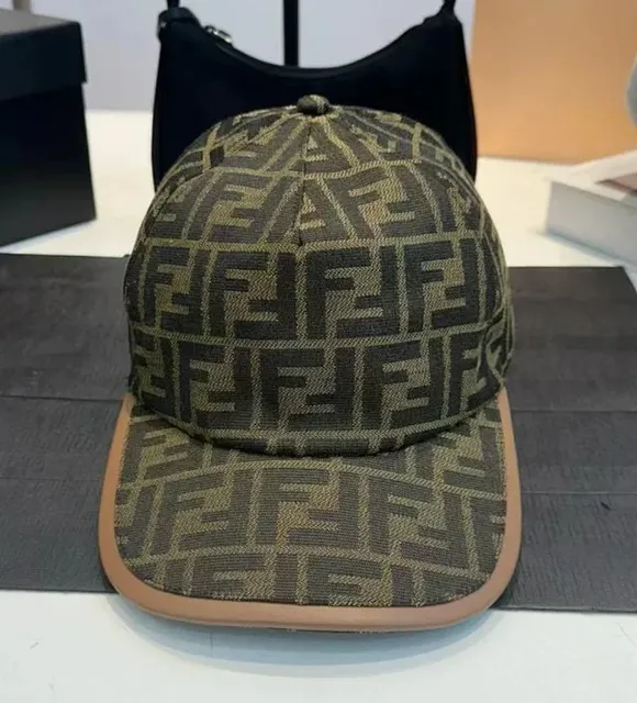 Fendi Snapback Cap FF Monogram