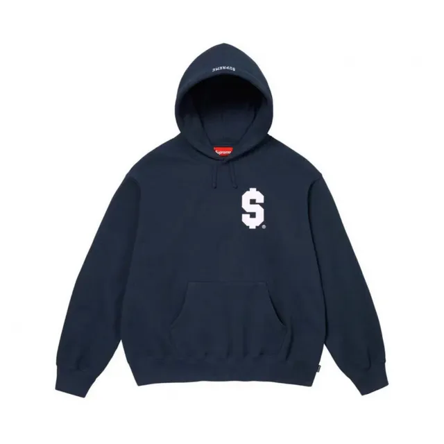 E567SUPREMEESHooded Sweatshirt Blue