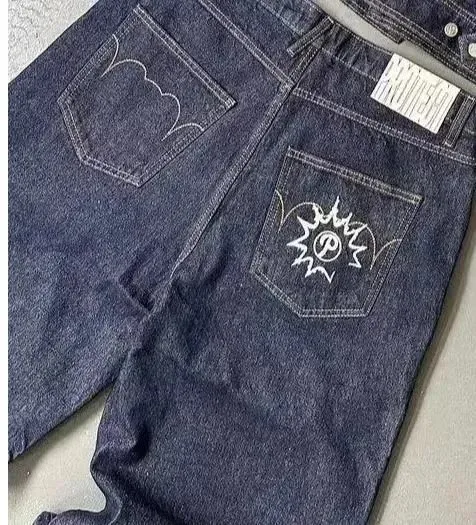 Denim Tears Jeans Sunburst Pocket Embroidery