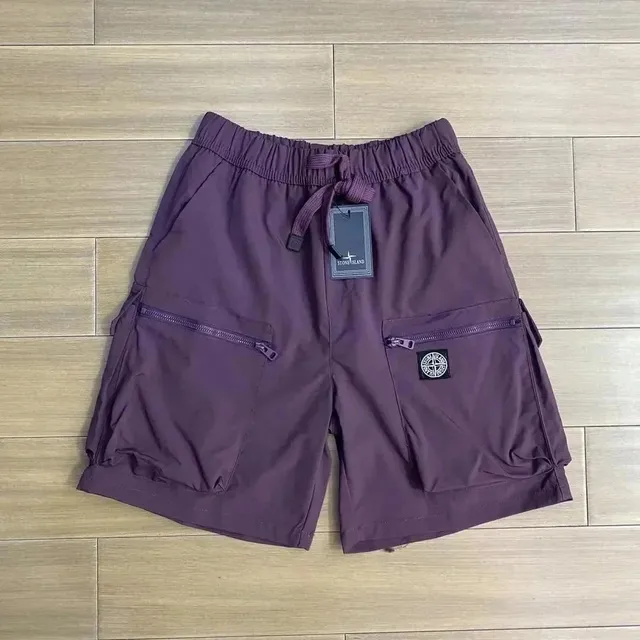 Stone Island Cargo Shorts Nylon with Zip Pockets
