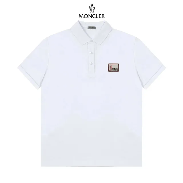 Moncler Polo Shirt Logo Patch
