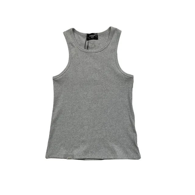 Represent Ribbed Tank Top Heather Grey