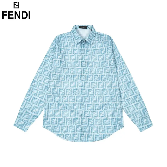 Fendi Logo-Print Shirt FF Monogram