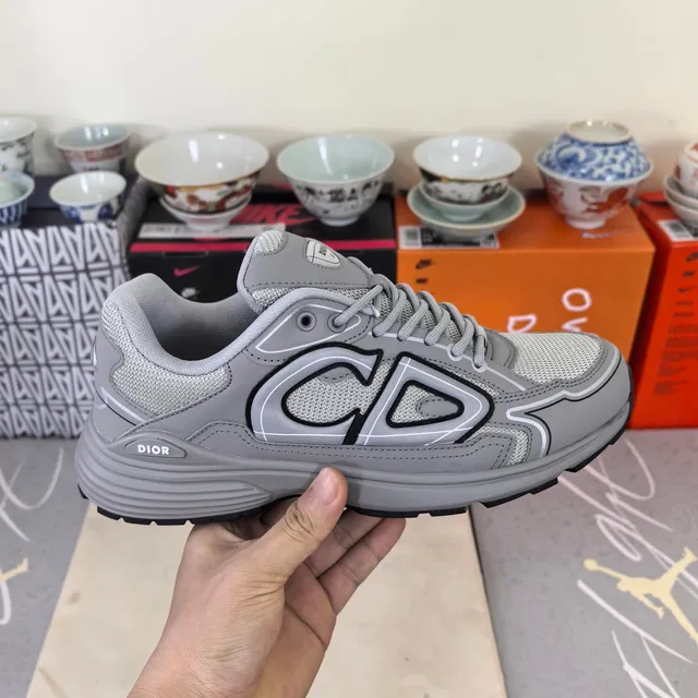 Dior B22 Grey Mesh