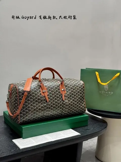 Goyard Saint Louis Duffle Goyardine Canvas