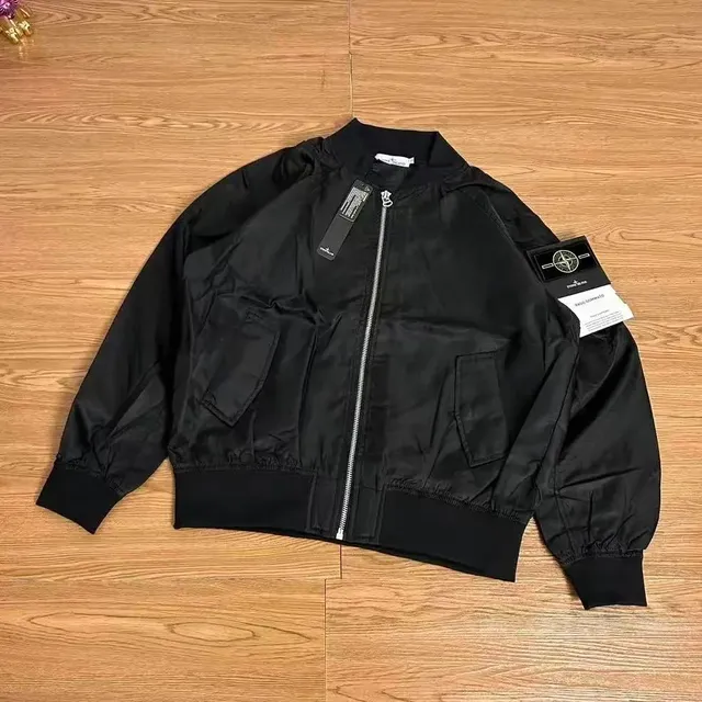 Stone Island Bomber Jacket Black